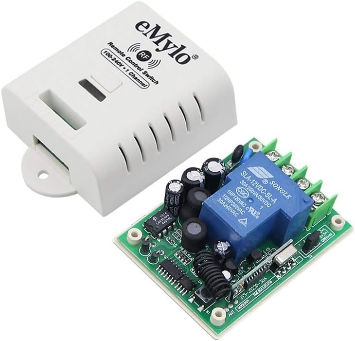 RF Remote Control Switch eMylo Smart Wireless Relay Switch AC 110-240V One Chann gallery