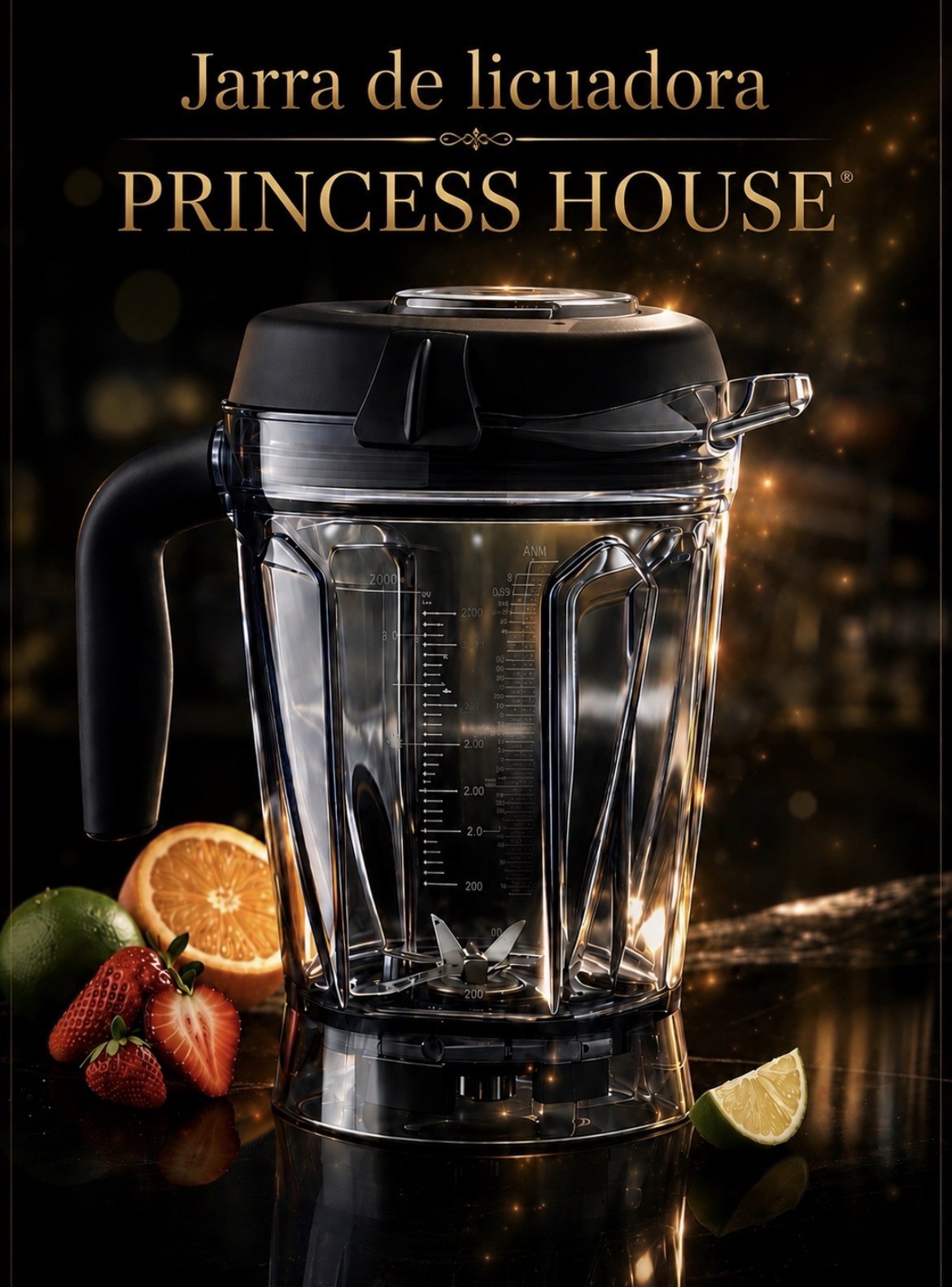 Princess House Vida Sana™ High-Power Blender Jar (5598) New! gallery