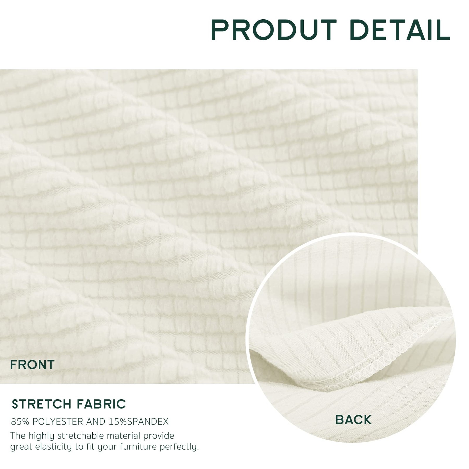 Stretch Couch Cushion Slipcovers Reversible Cushion Slipcovers Sofa Cushion C... gallery