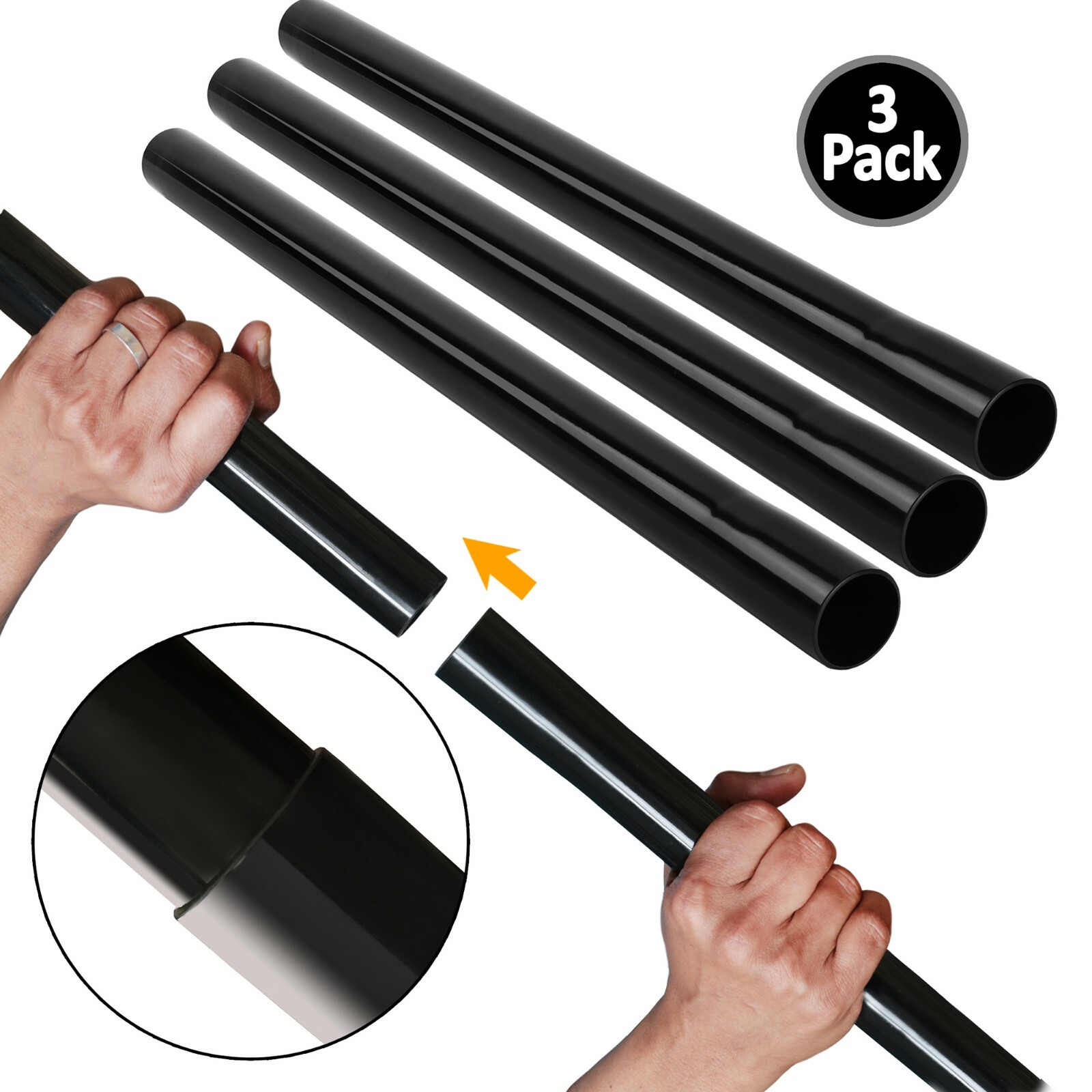 3 Plastic Pipe Wands Tubes for all Kirby Vacuum Cleaner G3 G4 G5 G6 Ultimate G gallery