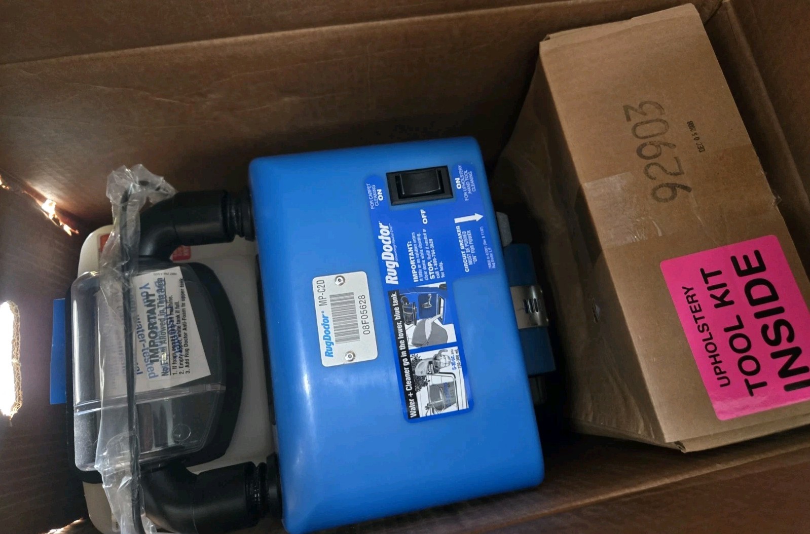 Rug Doctor Mighty Pro MP-C2D. OPEN BOX , Plus Attachment. gallery
