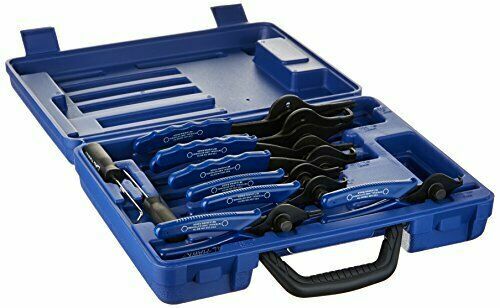 11pc CAL-HAWK SNAP RING PLIER SET USE ON INTERNAL/EXTERNAL RINGS BLUE CASE gallery