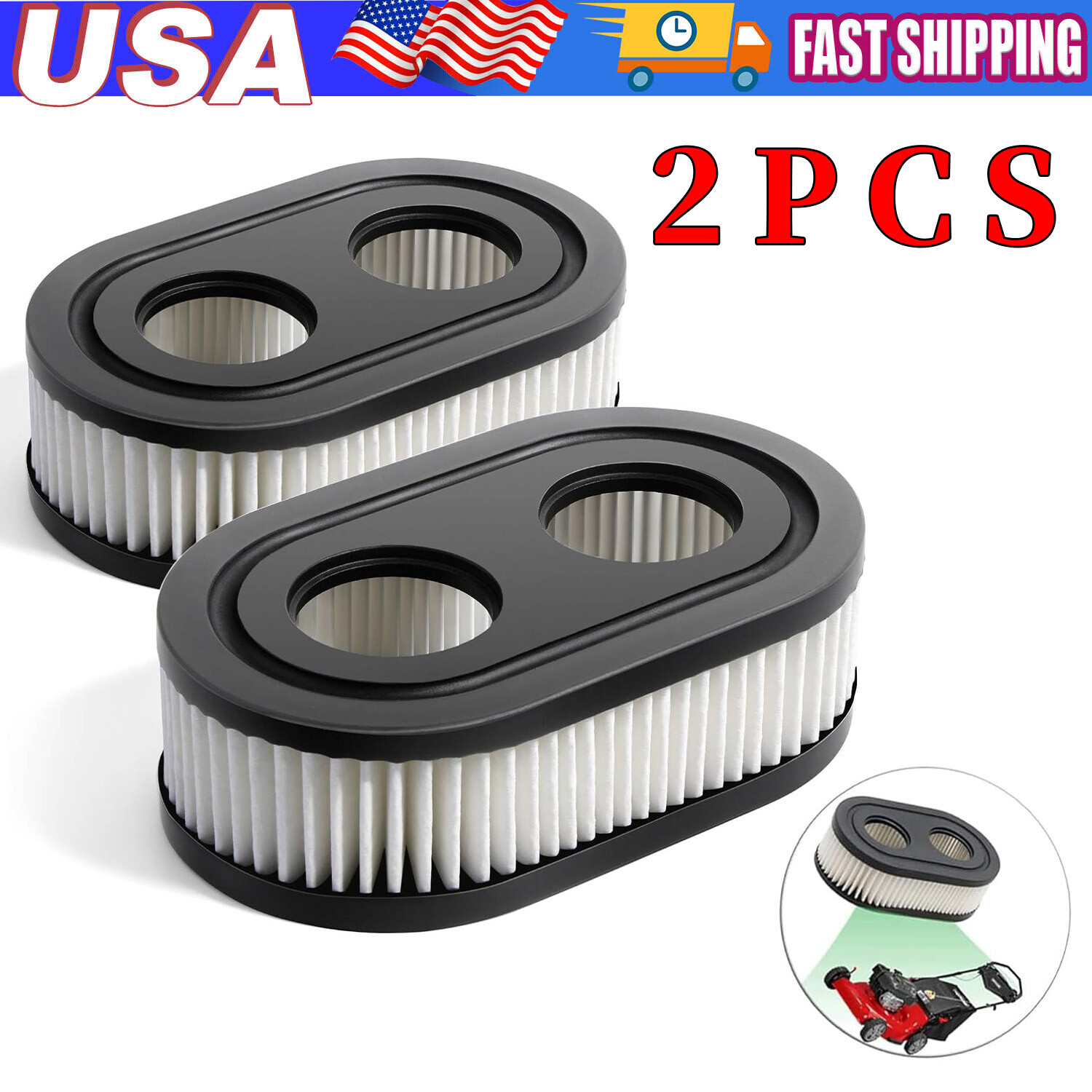 Air Filter Kits for Briggs And Stratton 798452 593260 5432 5432K Lawn Mower gallery