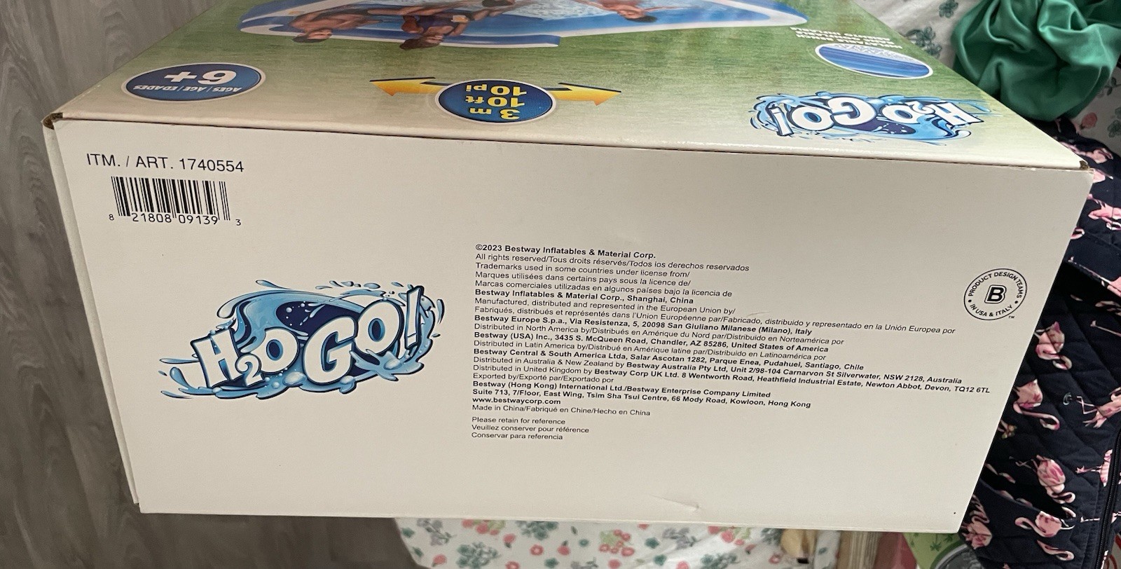 New H2OGO! Inflatable Family Lounge Pool 10’ x 7 1/2 Model 1740654 338 Gallon gallery
