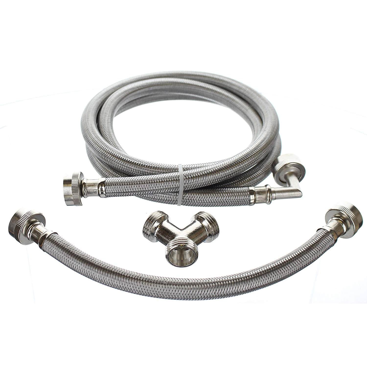 Steam Dryer Hose Installation Kit - Stainless Steel - 4,6,8 or 10 Foot by Kelaro gallery