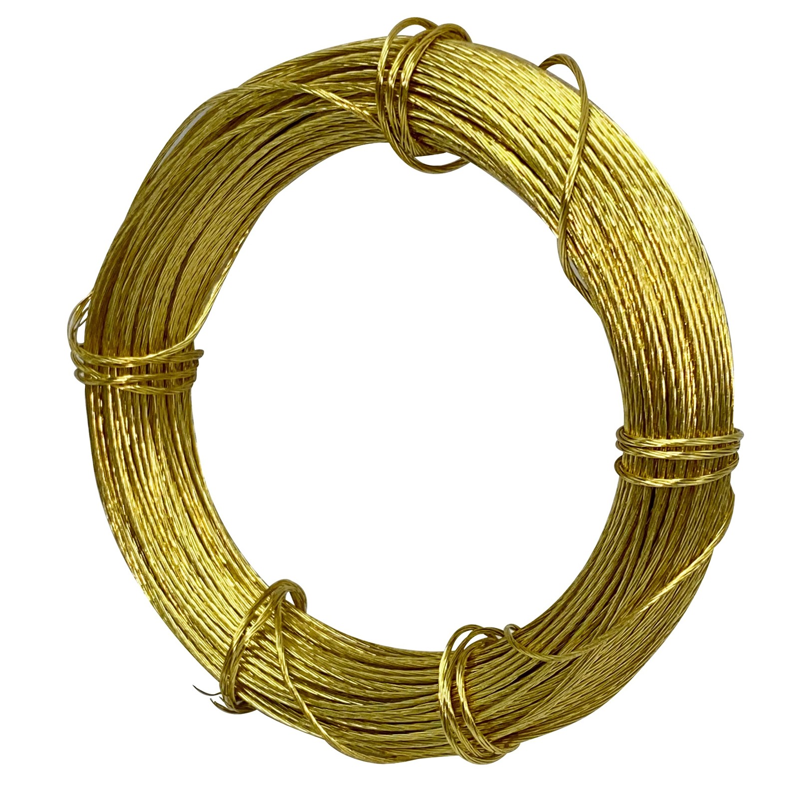 Picture Hanging Brass Wire Bare Copper Wire 100-feet 7 Strands of Solid Coppe... gallery