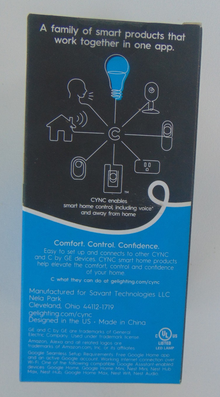 GE Cync Soft White Direct Connect Smart Bulb ST19 LED Bulbs gallery