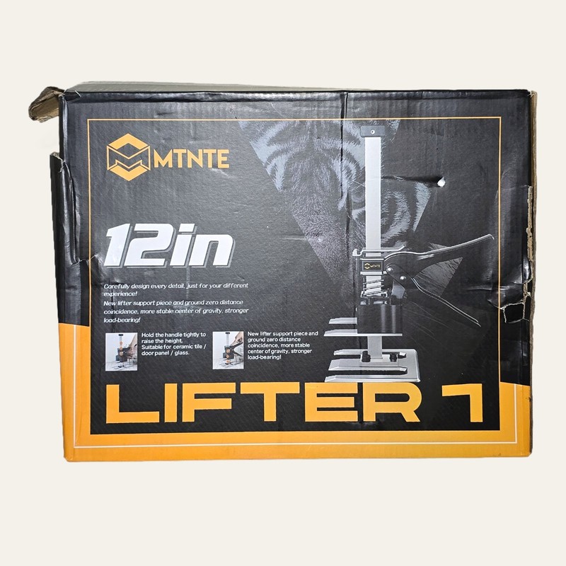 MTNTE 12" Labor Saving Arm Jack Lifter 2PC Hand Tool Tile Cabinet Drywall Lift gallery