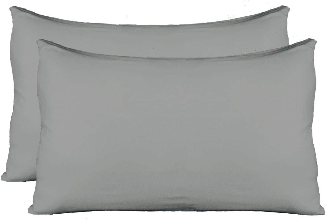 Extra Soft Jersey Knit Pillow Cases, Standard Size with Hidden Zipper, Soft than gallery