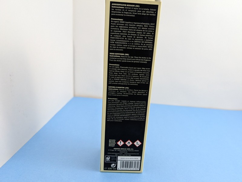 Cereria Molla Basil & Mandarin Reed Diffuser 3.4 oz. gallery