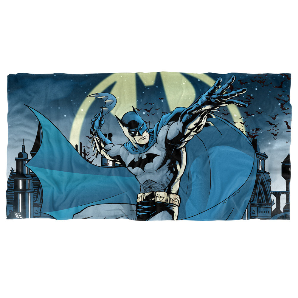 Batman Heed The Call Closeup Officially Licensed Beach Towel 30"x60"