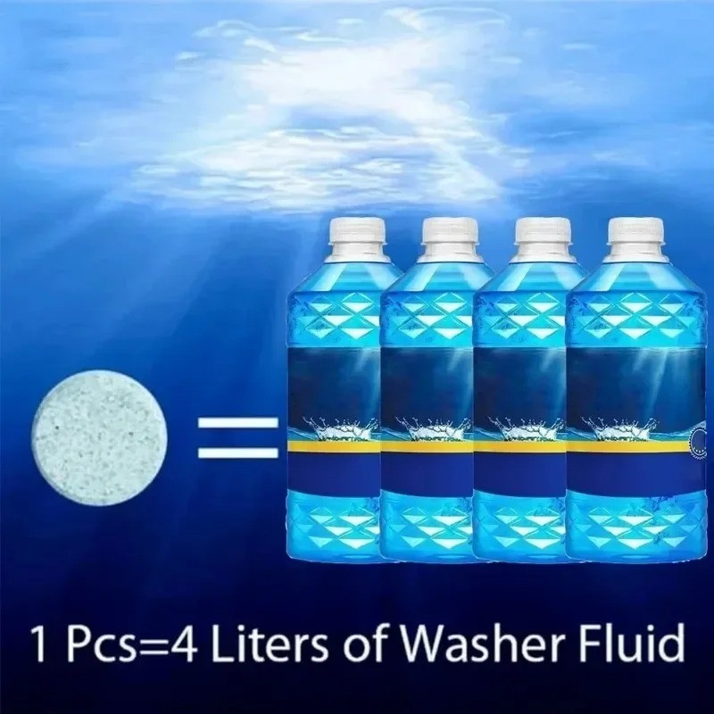 ISGTDRM Solid Cleaner Car Windscreen Cleaner Effervescent Tablet Auto Wiper Glas gallery