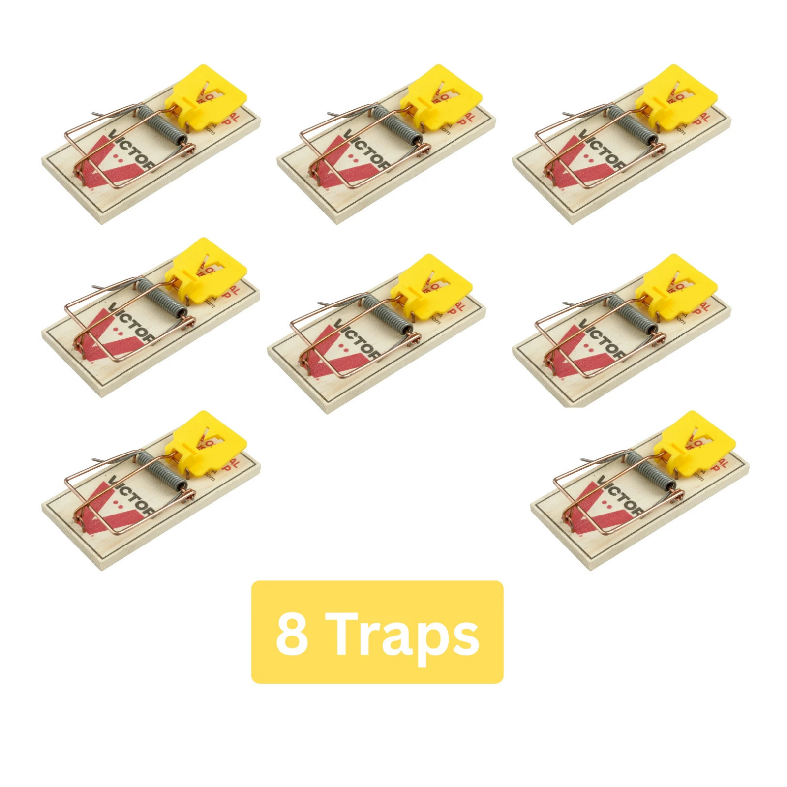 Victor Easy Set Wood/Plastic Mouse Trap 8-Count gallery
