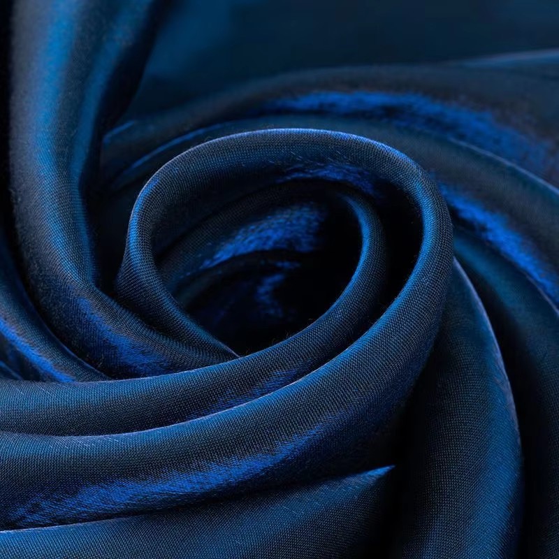 Gradient Reflective Fabric by Yard Soft Polyester Cotton Iridescent Material
