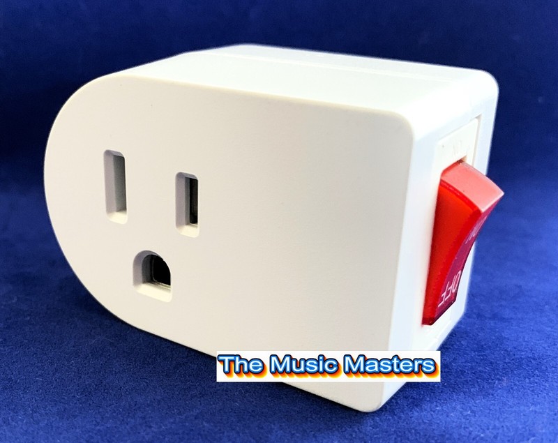 4X Grounded On/Off LIGHTED POWER SWITCH Single AC Wall Plug Electrical Outlet gallery
