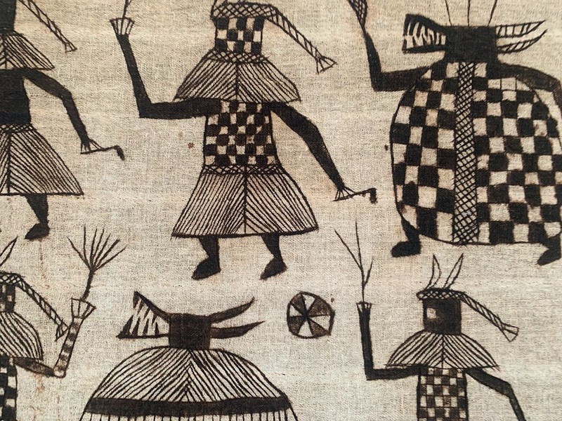 3x4 ft Mud Cloth Handmade Tapestry Batik African Painting Tapestry/Wall Hanging gallery