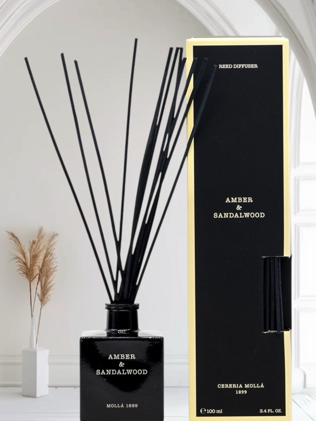 Cereria Molla Amber & Sandalwood Diffuser gallery