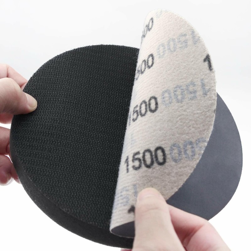 6 inch Hook and Loop Soft Foam Interface Sanding Disc Sander Buffer Backing Pad gallery