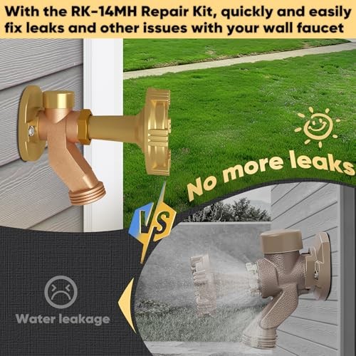 Outdoor Spigot Replacement - Prevent Water Leakage & Restore RK-14MH Repair Kit gallery
