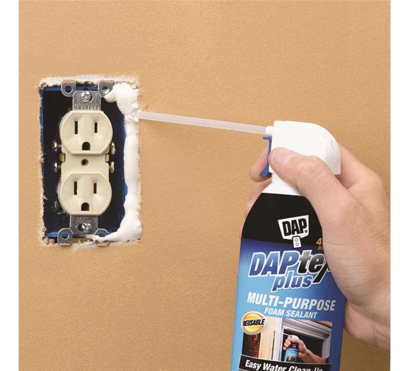 DAP 18836 DAPTEX PLUS MULTI-PURPOSE FOAM SEALANT - 12 OZ White gallery