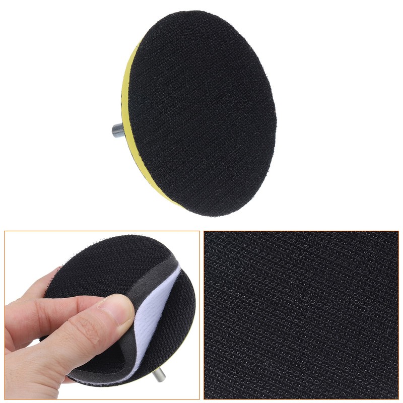 4 Inch Hook and Loop Sanding Disc Pads M14 Shank, 1 Set 2pcs gallery