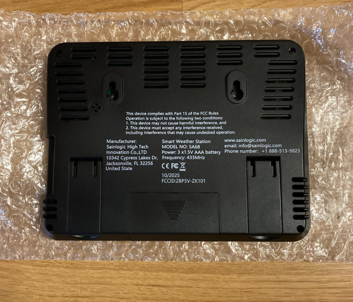 Sainlogic Weather Station Display Only (New Open Box) gallery