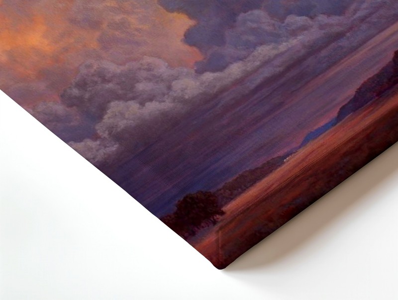 Wall Art Dramatic Cloudscape Landscape Print Sunset Sky Nature Canvas Decor gallery