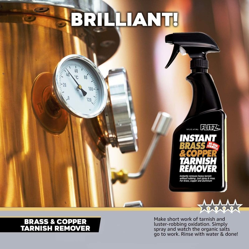 FLITZ Instant Brass & Copper Tarnish Remover 2 Pack BC 01806 (SEE VIDEO) gallery