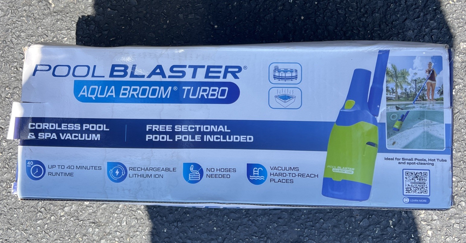 Pool Blaster Aqua Broom Turbo Cordless Rechargeable Spa Pool Vacuum Cleaner gallery