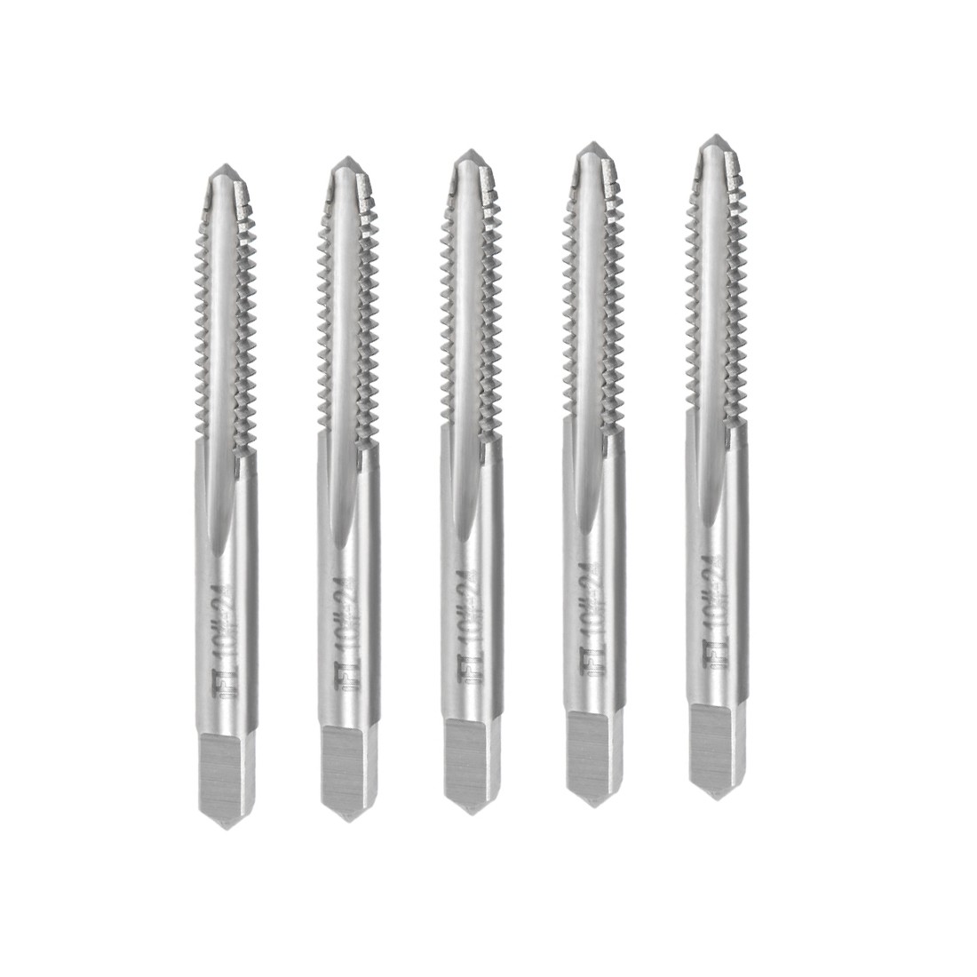 5 x Machine Tap 10-24 UNC Thread 2B Class 3 Flutes High Speed Steel gallery