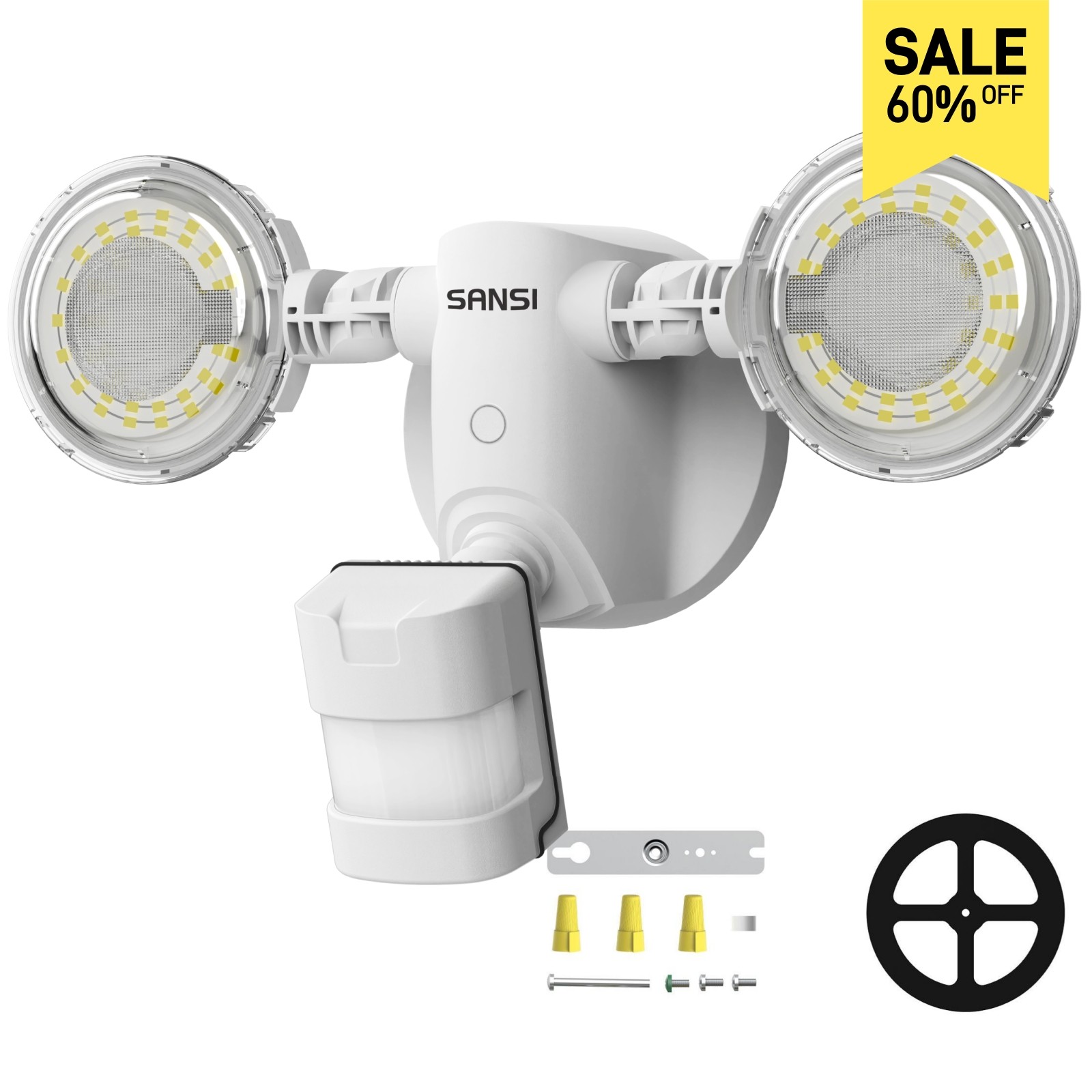 4000LM LED Motion Sensor Security Light 30W Outdoor Floodlight Night Safety Lamp gallery