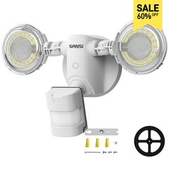 4000LM LED Motion Sensor Security Light 30W Outdoor Floodlight Night Safety Lamp