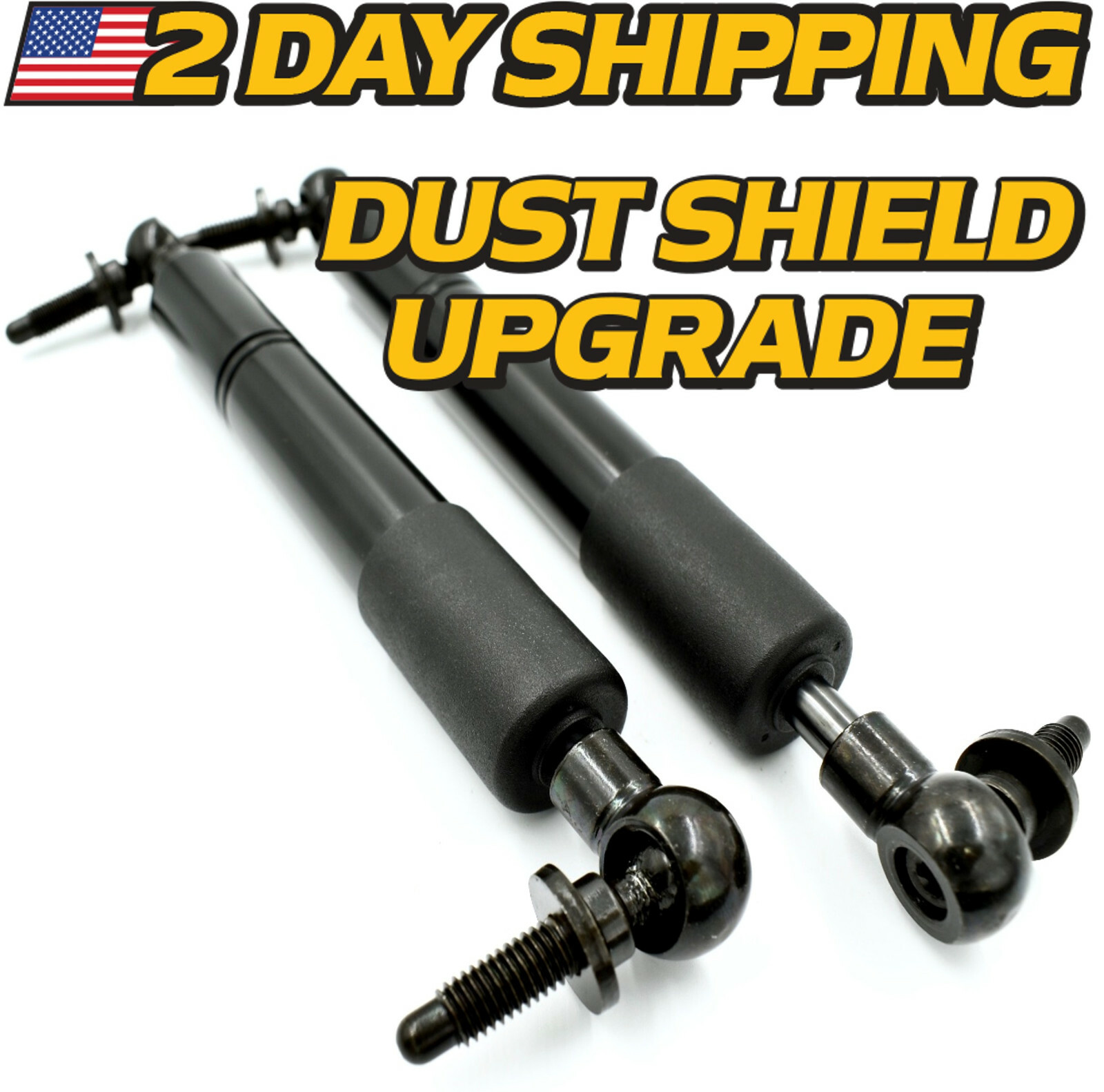(2 Pack) Steering Damper fits Exmark Lazer Z Advantage 116-0027 w/ Dust Seal gallery