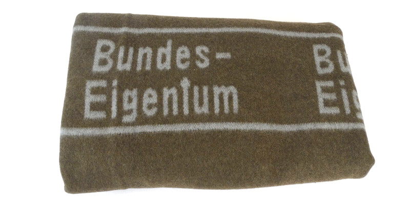 German Army "Bundes-Eigenium" Wool Blanket gallery