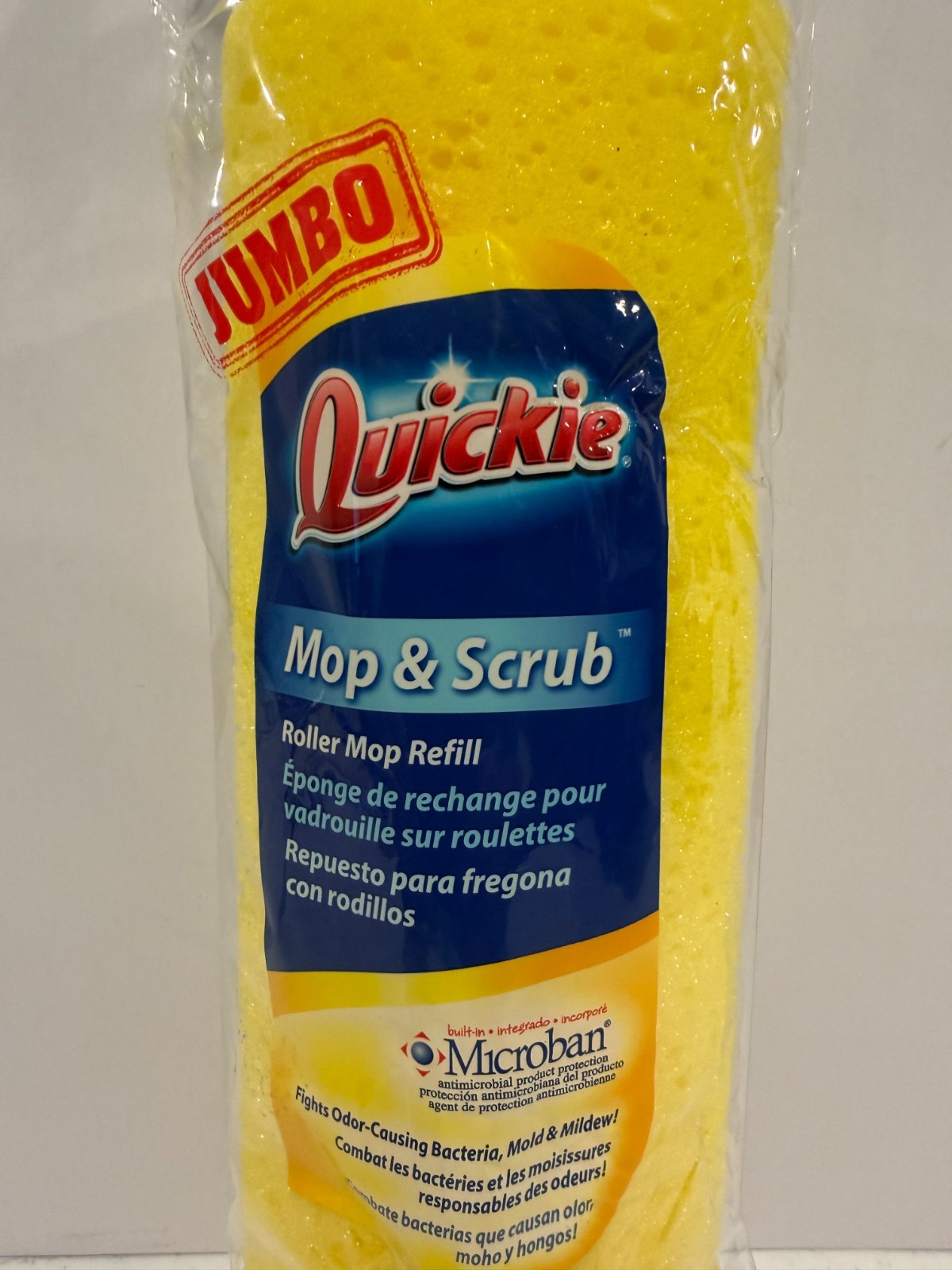 QUICKIE Type "P" Jumbo Roller Mop Refill - Fits #055/#055B New FREE SHIPPING gallery