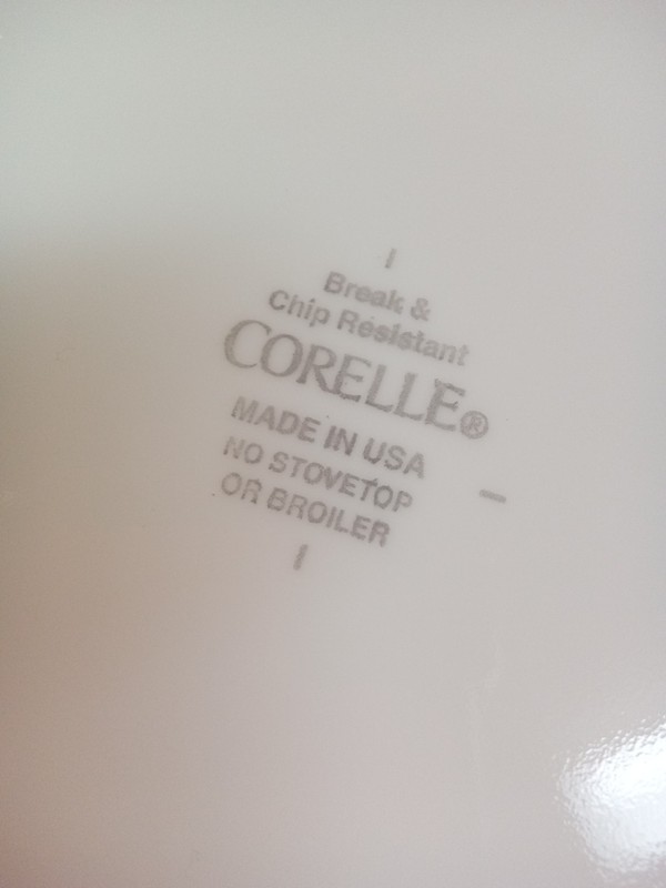 Corelle Simple Lines Square 10-1/2" Dinner Plates Set of 4 gallery