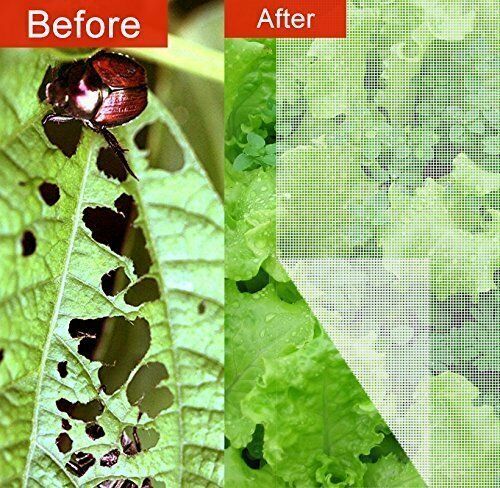 Mosquito Insect Netting Garden Bug Insect Barrier Bird Net Plant Protect 10ft gallery