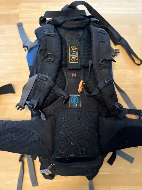 Hi-Tech Backpack Hiking Backpack in Black and Blue Colors 2