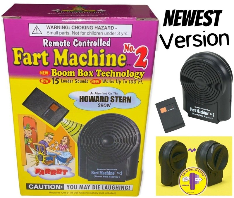 2 Fart Machine #2 Version - Wireless Remote Controlled ~ Funny Gag Prank Joke gallery