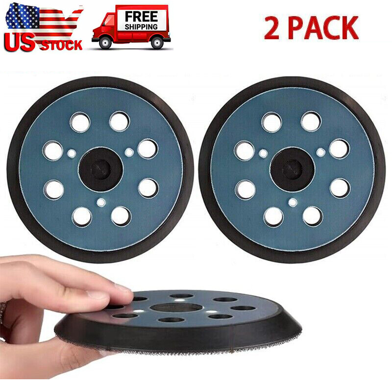 2X 5" Orbital Sander Pad Hook&Loop for Porter Cable 343/343k 343VSK 382 390/390K gallery