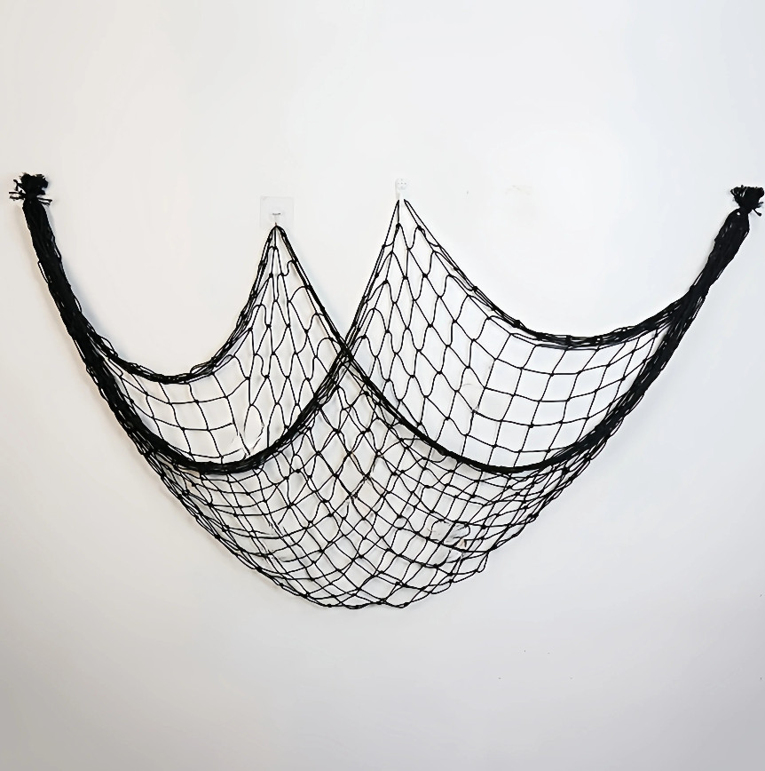 1pc Beach Theme Fish Net Party Decoration 39x79in Home Bedroom Decor - NEW gallery