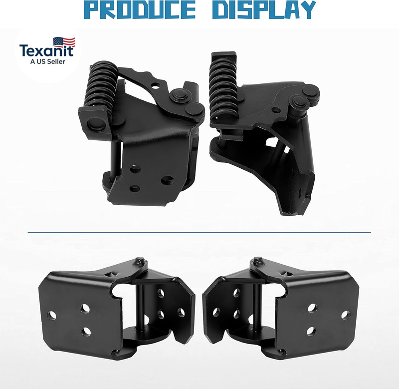 Door Hinge Set Compatible with 1978-1988 Chevrolet Chevy Monte Carlo SS EL Camin gallery