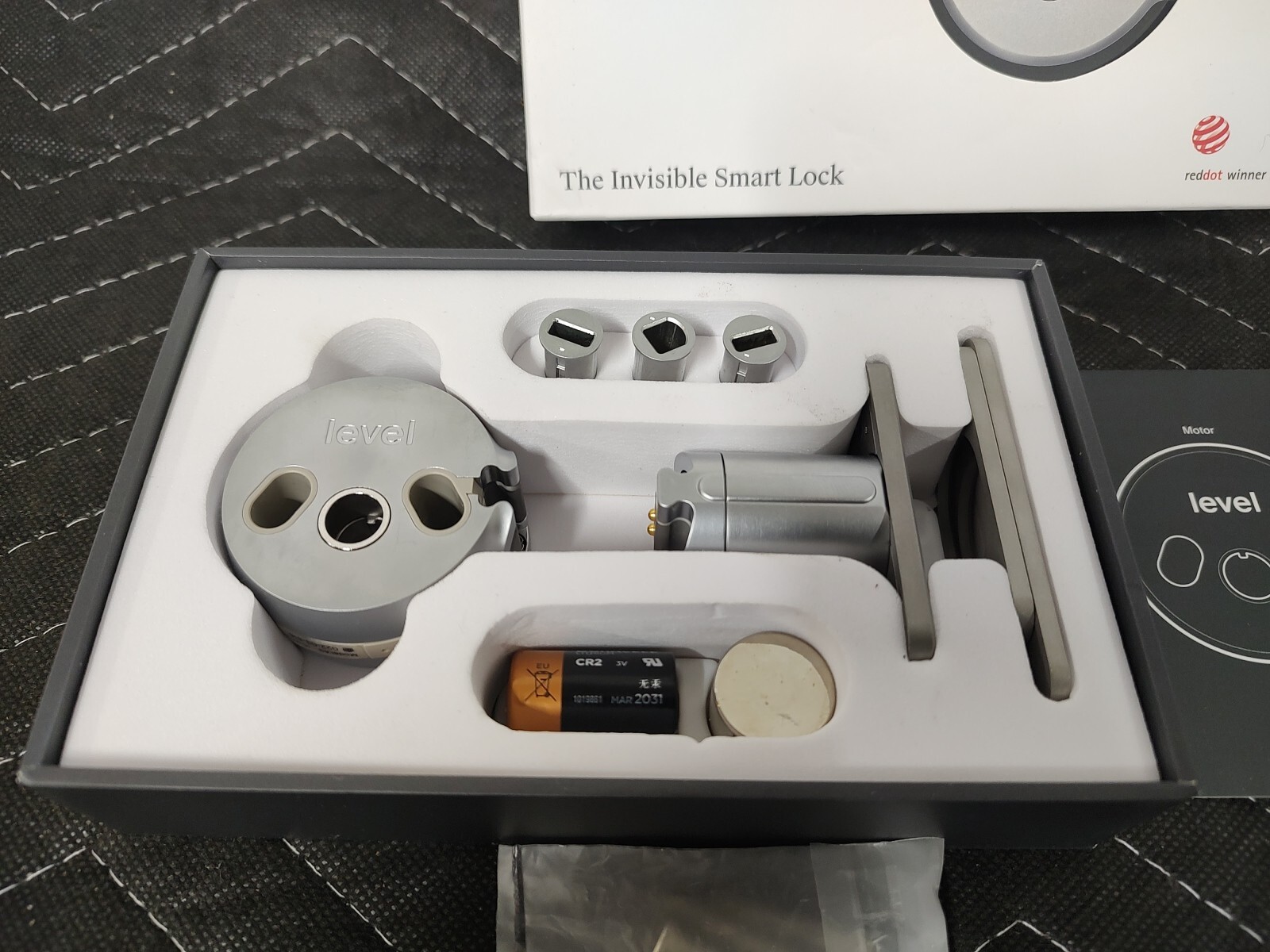 Level Lock Bolt Invisible Retrofit Smart Door Lock w/ Adjustable Backset C-D11U gallery