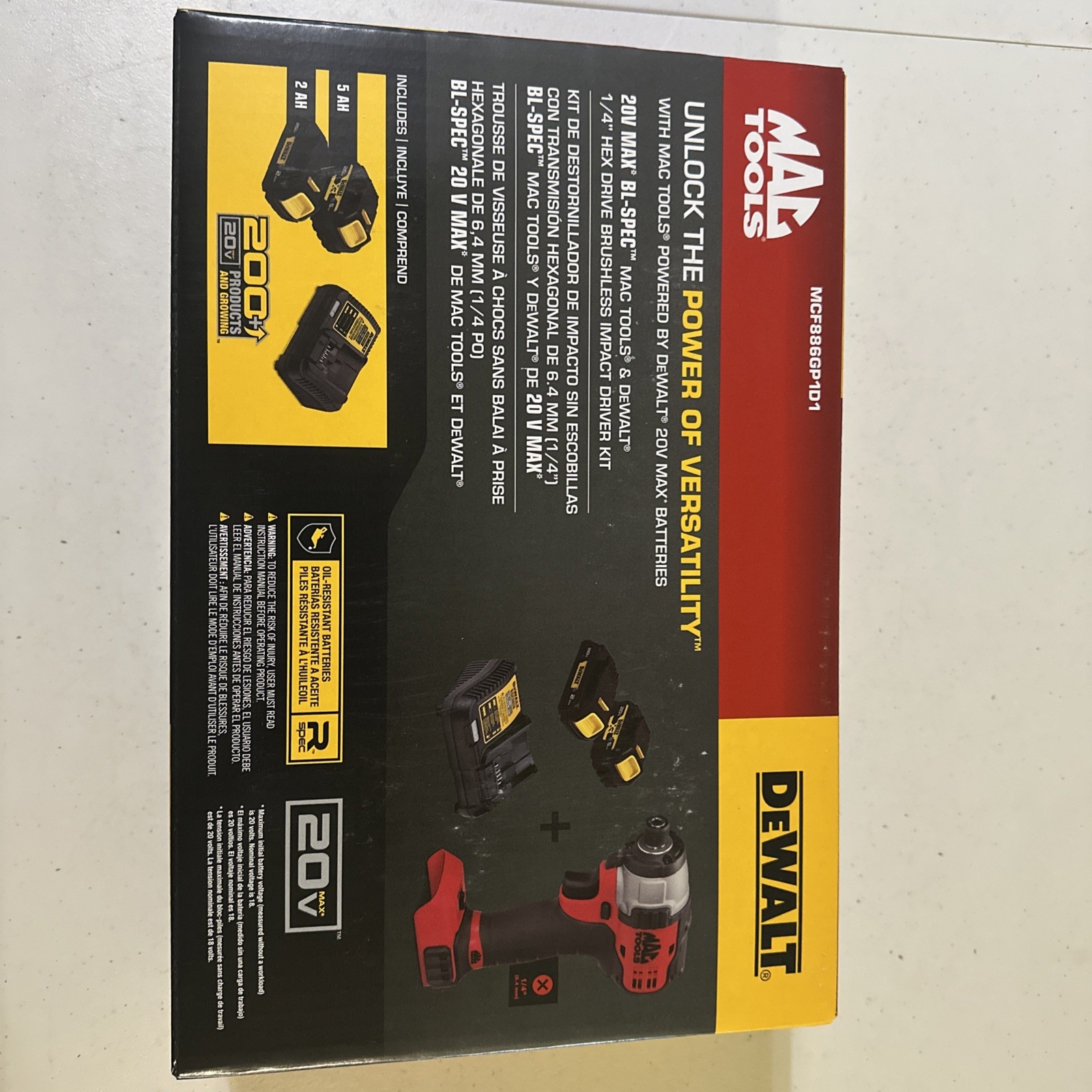 Mac Tools MCF886GP1D1 gallery