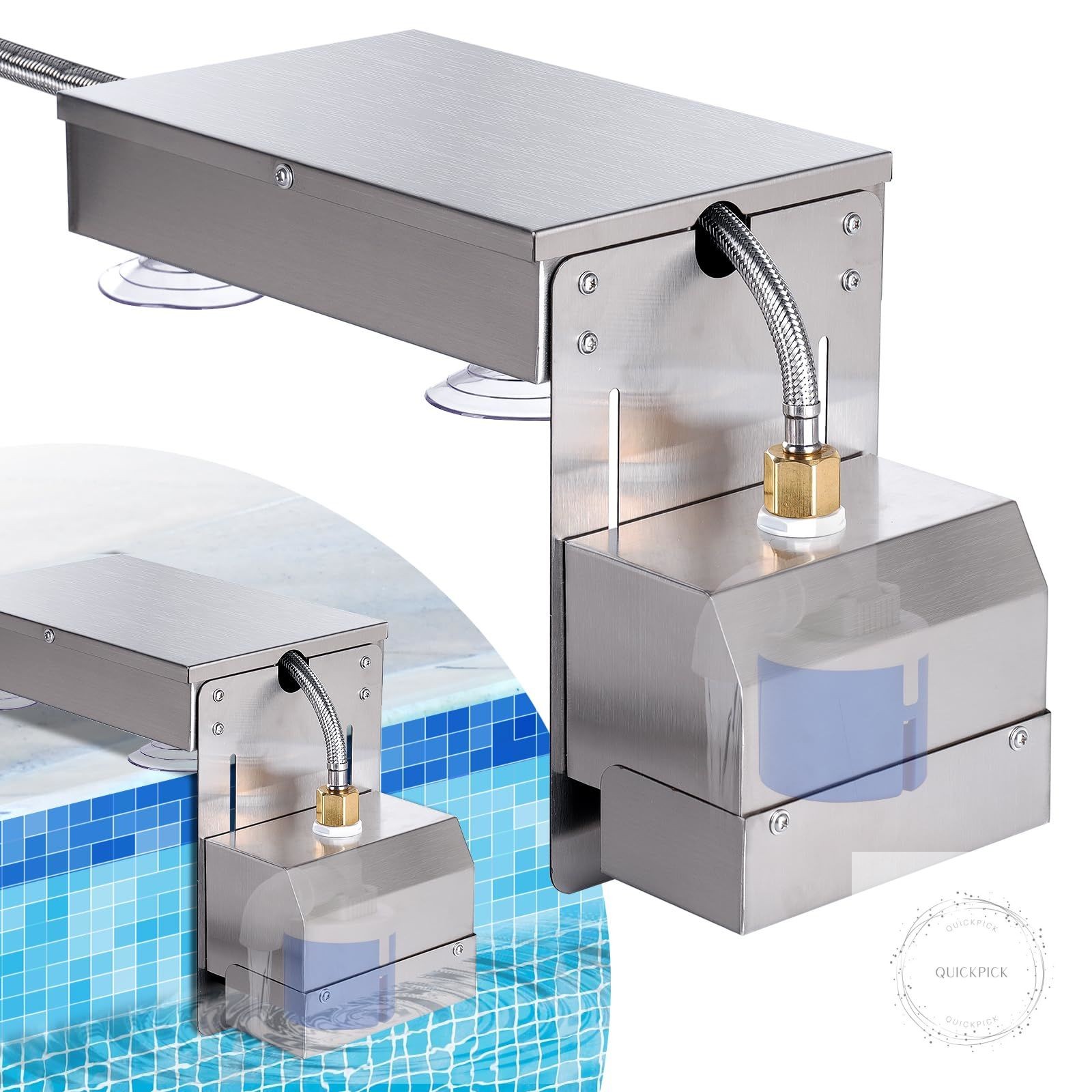 Automatic Pool Filler Water Leveler Auto Fill Pool Waterfall Water Level Control gallery