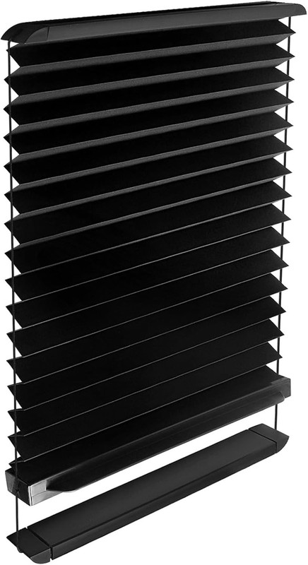 Thin Shade Ready RV Entry Door Window Lippert Prepped 12''x21'' Pleated Blinds gallery