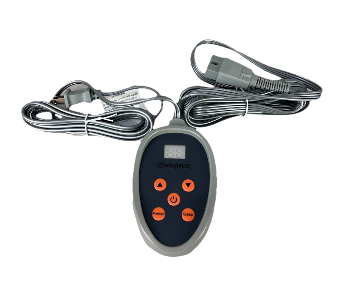 NEW Beautyrest Heated Blanket Controller Cord 91519 SCEB 2.6.2 120VAC Two Prong gallery