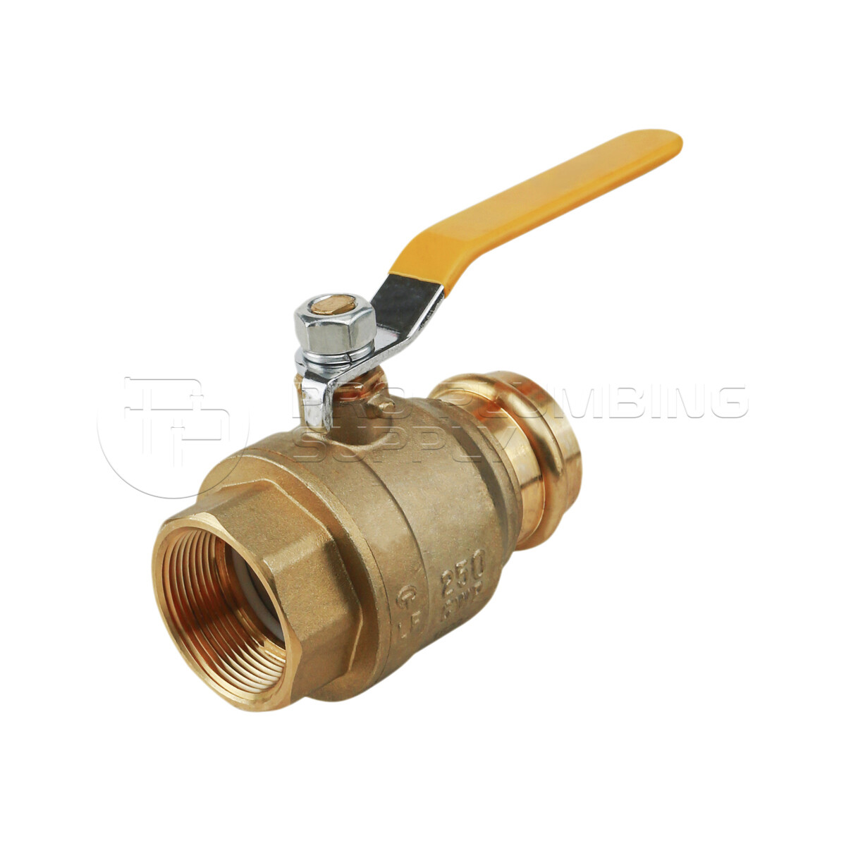 Midline Valve 1/2"in-2" Premium Adapter Brass Ball Valve Press x FIP Connections gallery