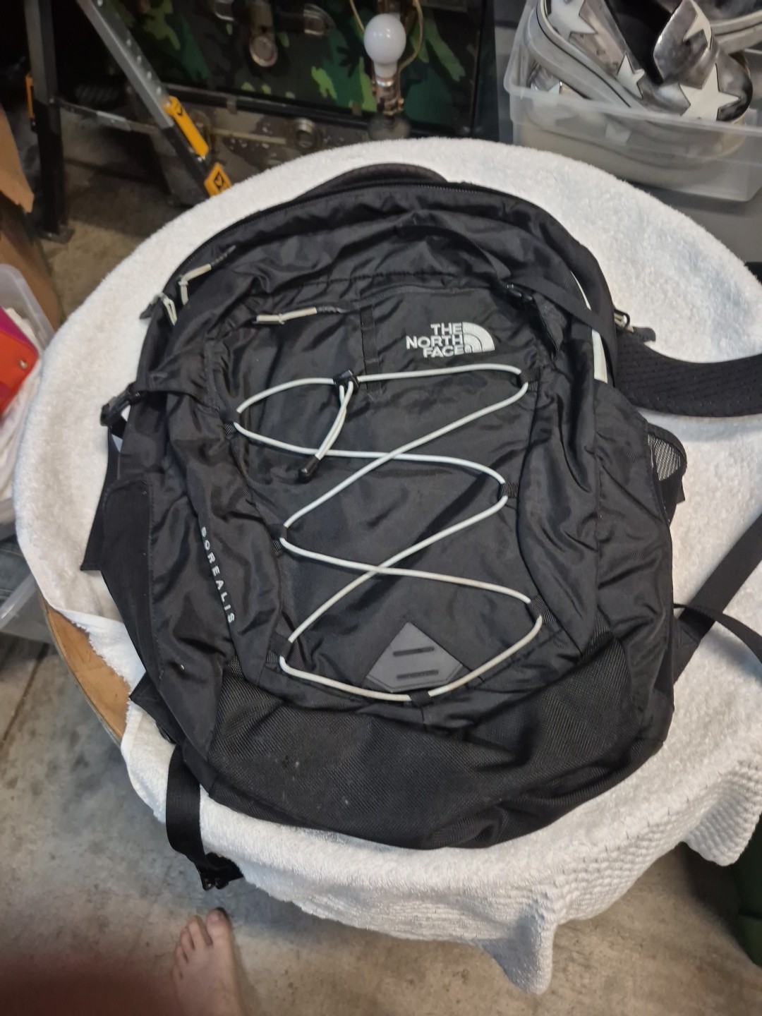 The North Face Borealis CHK3 Backpack! In Very Good Condition!