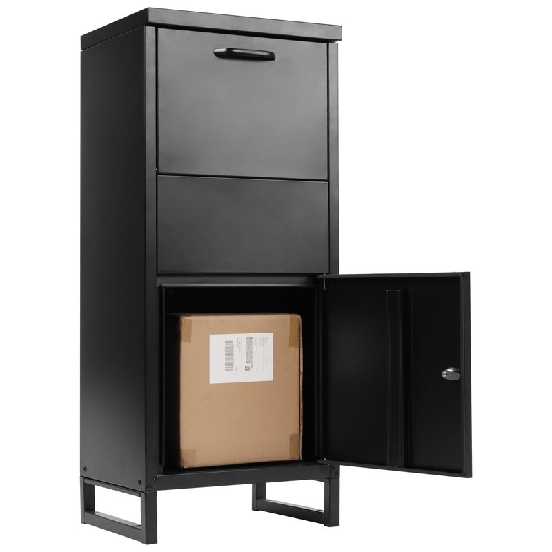 Outdoor Package Delivery Box for Outside Large Lockable Parcel Storage Drop Box gallery
